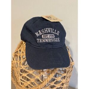 The Game Nashville Tennessee kids women Baseball Cap Blue Adjustable